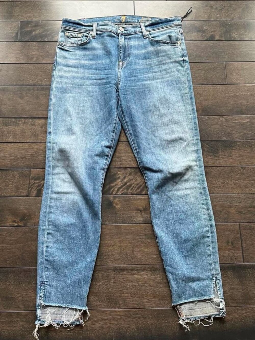 7 for all Mankind the ankle skinny